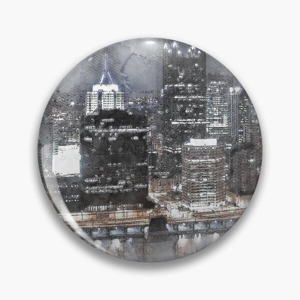 Item preview, Night Drive Thru Pittsburgh designed and sold by mrthink.