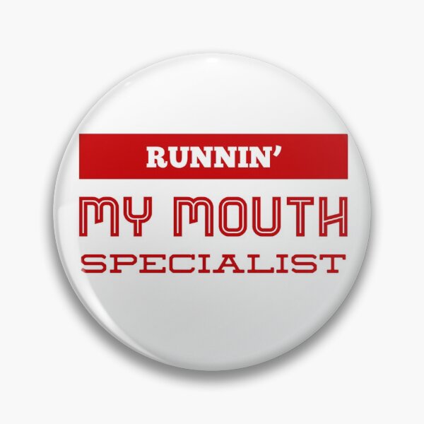 Item preview, Runnin' My Mouth Specialist designed and sold by OfferHeat.