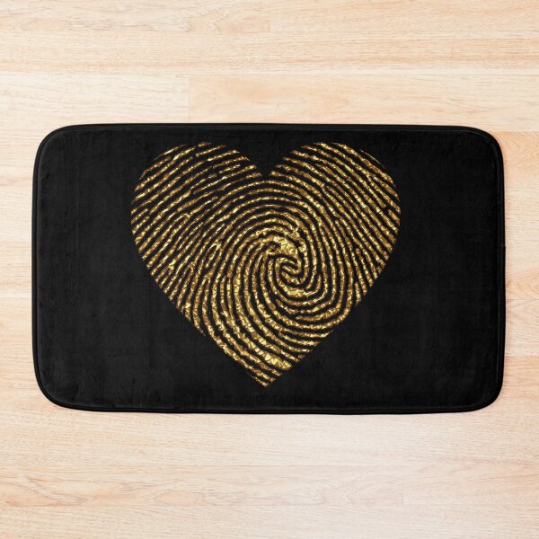 Item preview, Golden Heart Fingerprint designed and sold by LADYGOODMOOD.