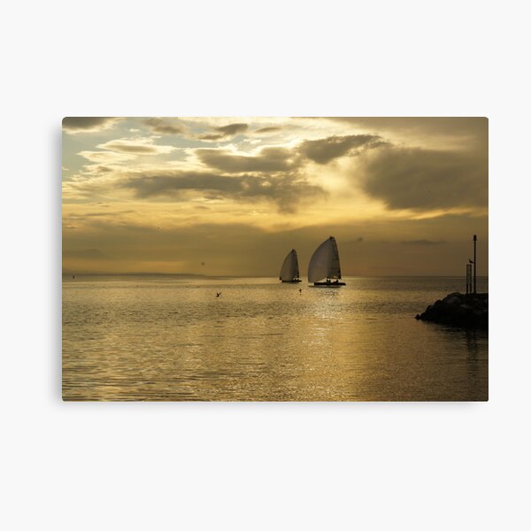 Ouchy - Sunset Canvas Print