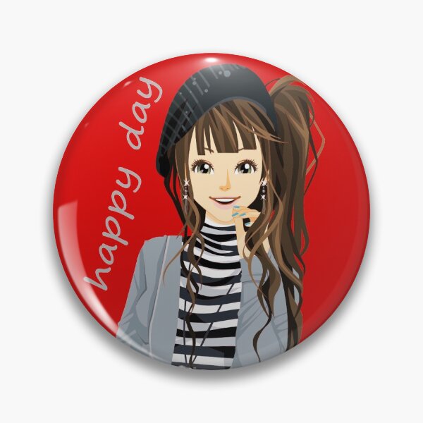 Item preview, happy girl spring weather designed and sold by niki-viki.