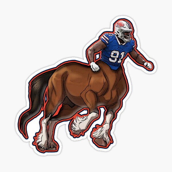 Buffalo Bills Edmunds - Predator Design Sticker for Sale by bamatt30