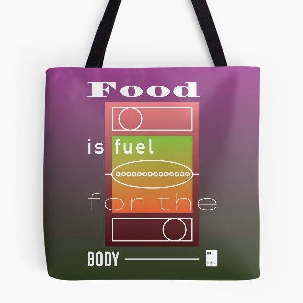 Item preview, Food is fuel for the body designed and sold by quotesonposters.