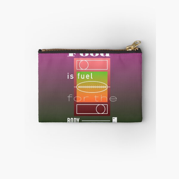 Item preview, Food is fuel for the body designed and sold by quotesonposters.
