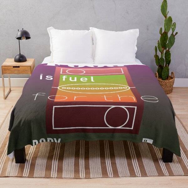 Item preview, Food is fuel for the body designed and sold by quotesonposters.