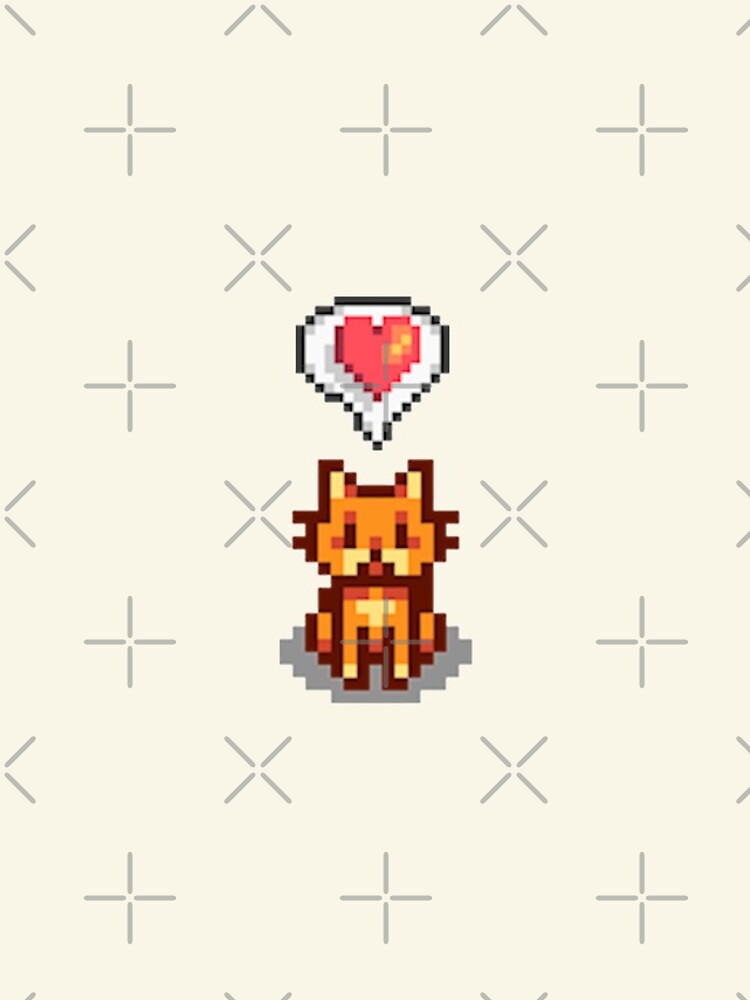 Aperçu 4 sur 4. Coque iPhone avec l'œuvre Chat heureux de Stardew Valley créée et vendue par r9440.