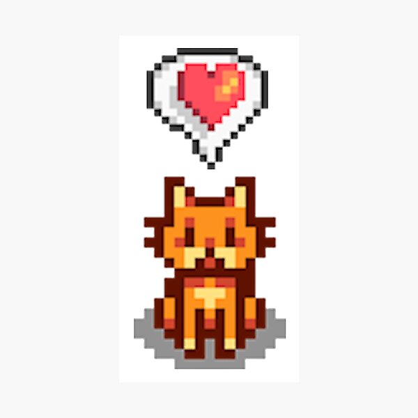 Item preview, Stardew Valley Happy Cat designed and sold by r9440.