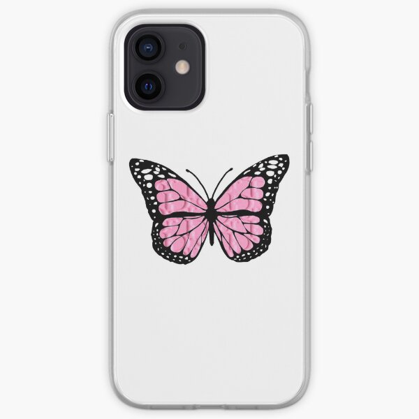 designer butterfly "D" iPhone Soft Case