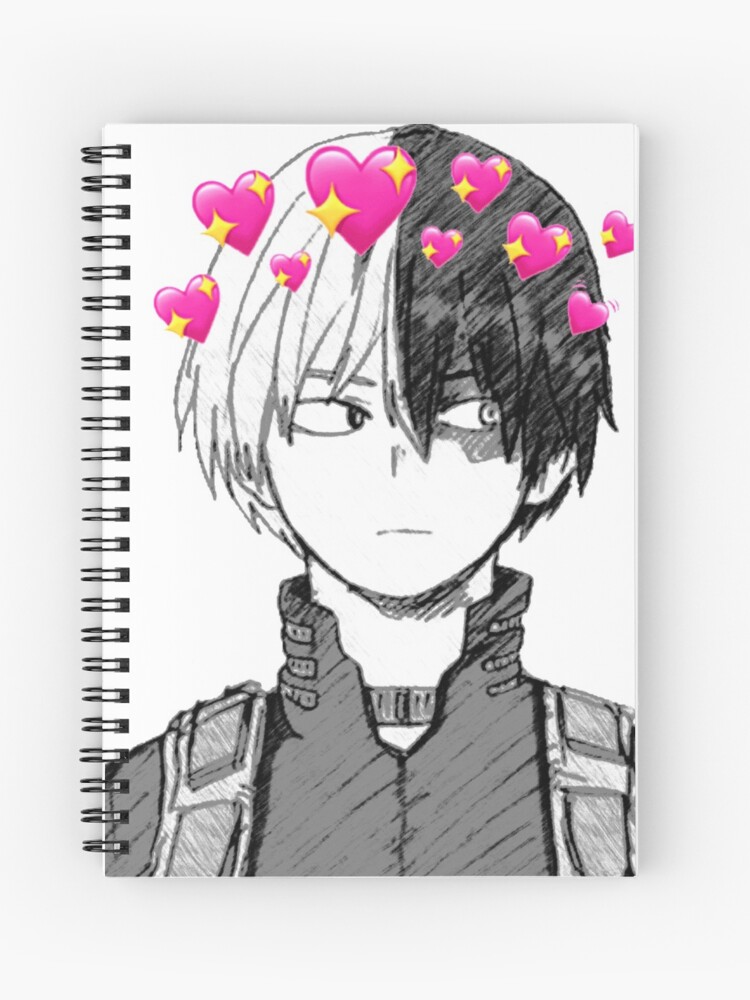 Boku No Hero Academia Cute Todoroki Shouto Fan Art Spiralblock Von Shindouart Redbubble