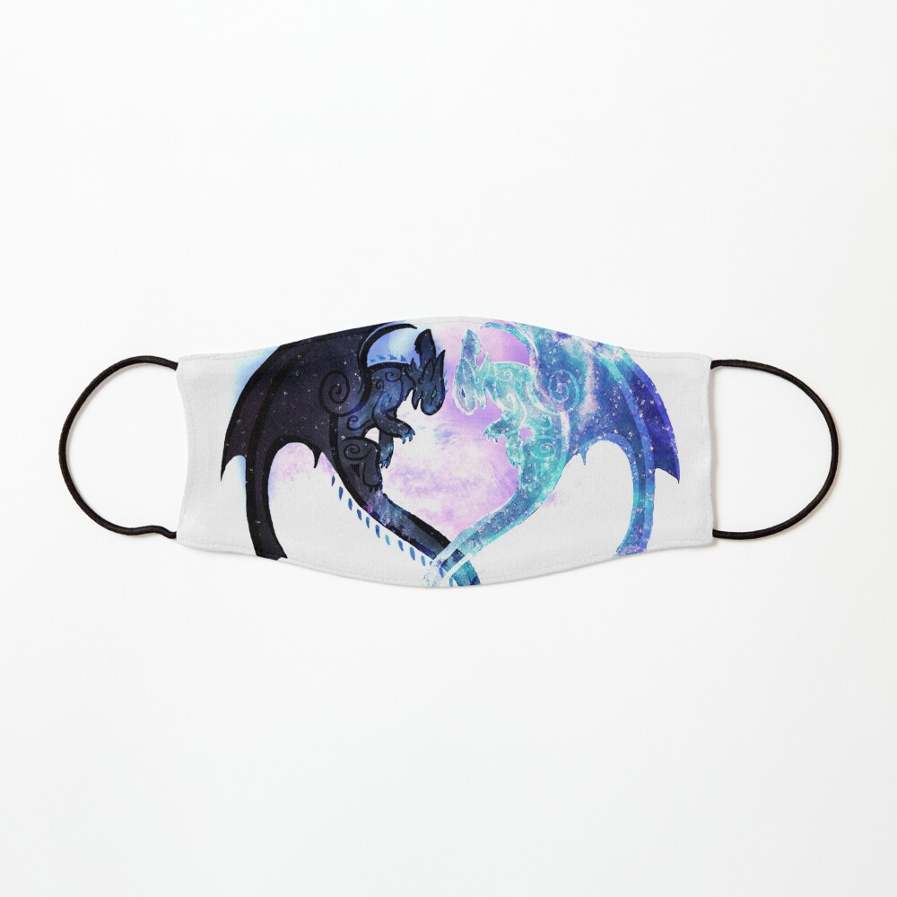 Dragon Heart Toothless and Light Fury Mask