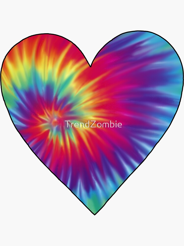 Tie-Dye Heart by TrendZombie