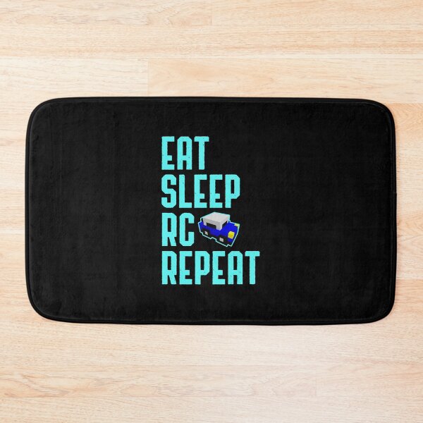 Item preview, Eat Sleep RC Cars Repeat Funny Racing Quote designed and sold by at85productions.