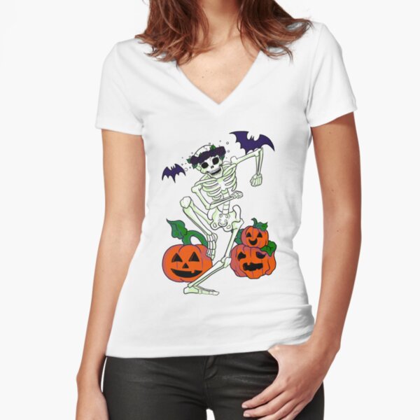 Fitted V-Neck T-Shirt