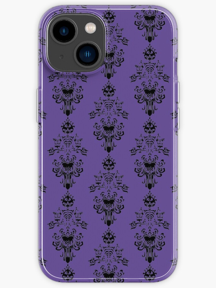 Disney Haunted Mansion Wallpaper Purple New Phone Case iPhone 5c