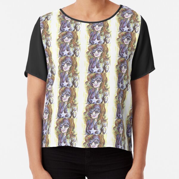 Star Girl Chiffon Top
