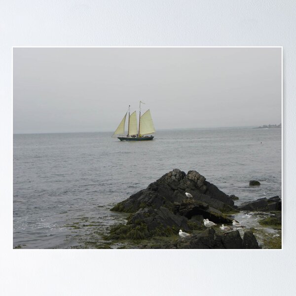 Item preview, Sailing on a Foggy Day designed and sold by MaryinMaine.