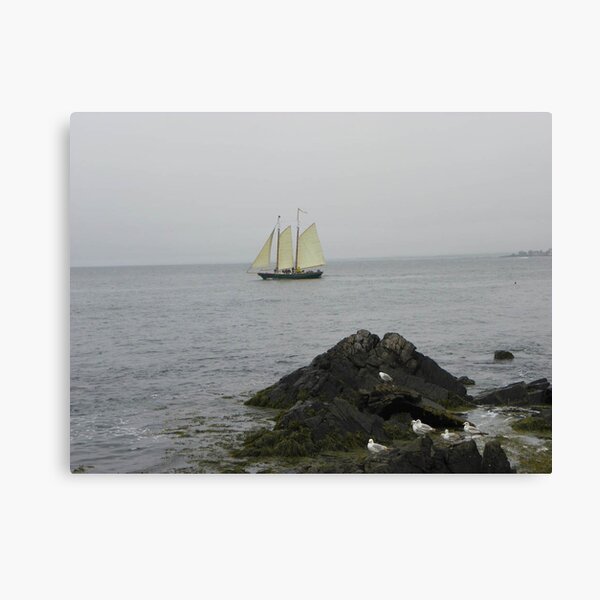 Item preview, Sailing on a Foggy Day designed and sold by MaryinMaine.