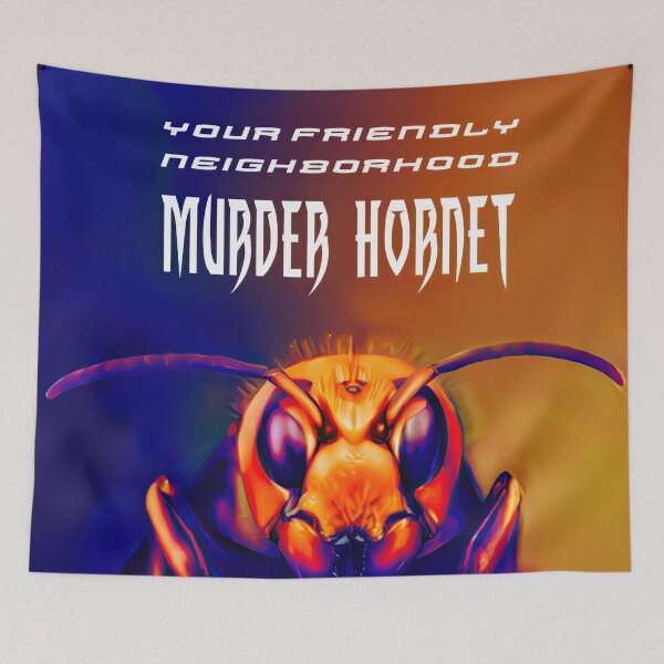 Item preview, Hi, I'm your friendly neighborhood murder hornet. designed and sold by PrintPit.