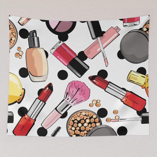 Item preview, Make Up Products Pattern designed and sold by AnastasiaDesign.