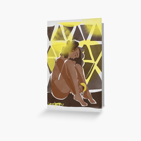 Birthing the Sun Greeting Card