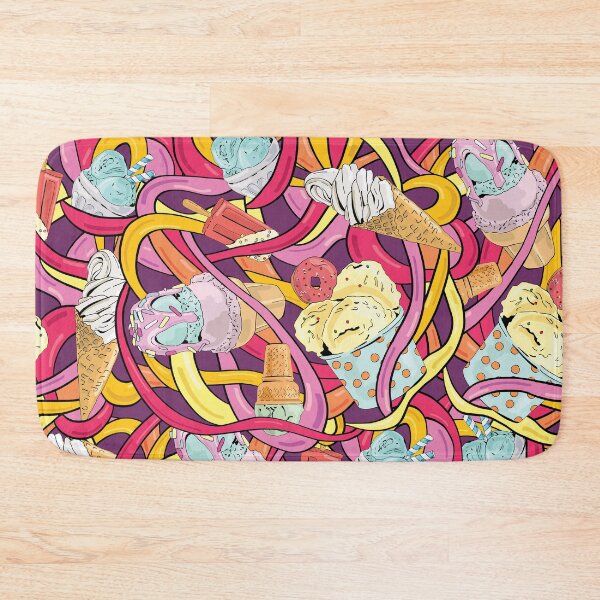 Item preview, Abstract Ice Cream Pattern designed and sold by AnastasiaDesign.