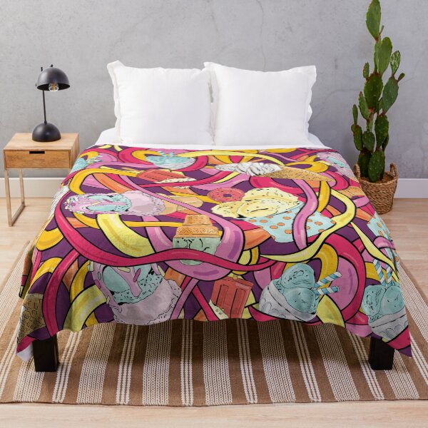 Item preview, Abstract Ice Cream Pattern designed and sold by AnastasiaDesign.