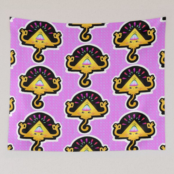 Item preview, Illuminati Cat designed and sold by Gwendolyn Gettelfinger.