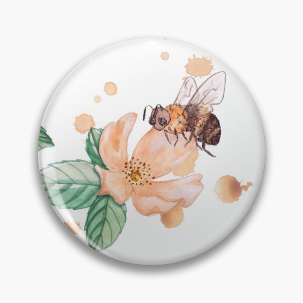 Item preview, Rose hip pattern with a bee designed and sold by Shilovka.