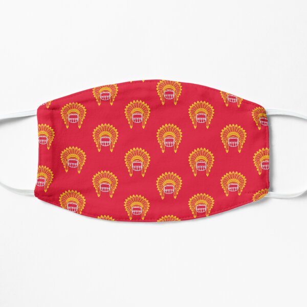 Chiefs Headdress - Red 2 Mask