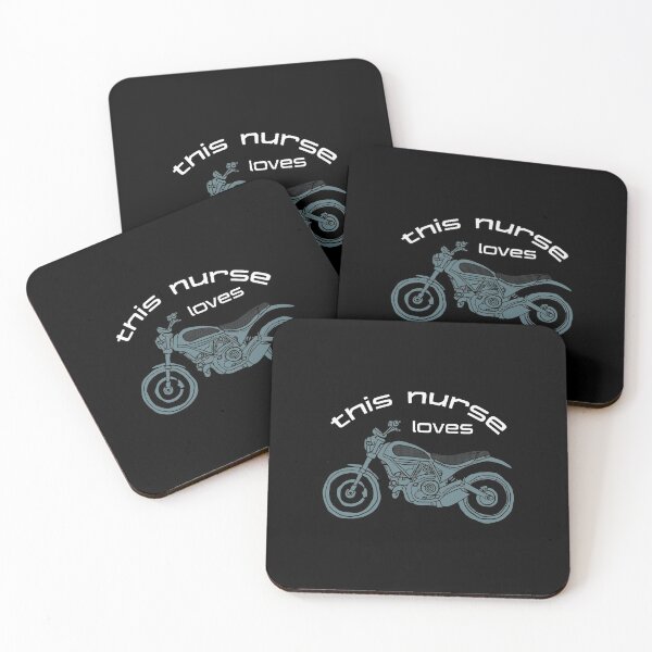Item preview, Biker Design for Nurses Who Love Motorcycles designed and sold by CrookedCreek.