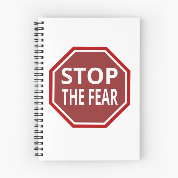 Item preview, Stop the fear sign (on a light bg) designed and sold by tuzlay.