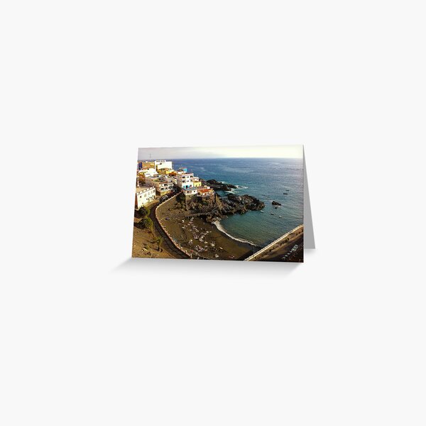 Puerto Santigao, Tenerife Greeting Card