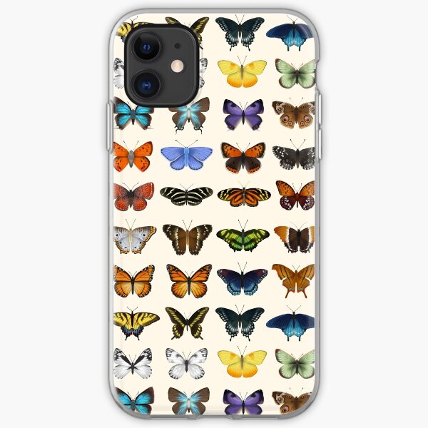 Butterflies of North America iPhone Soft Case