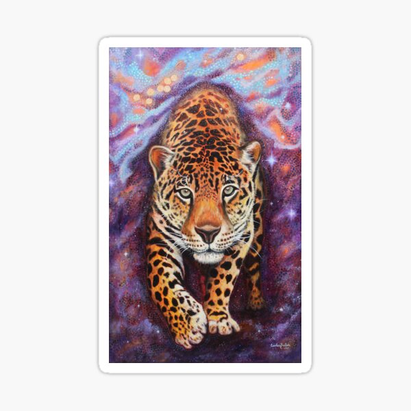 Milky-Way Jaguar Pegatina