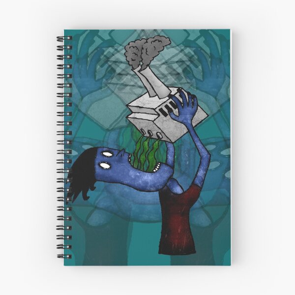 Item preview, Man Drinking Factory Sludge designed and sold by GrimDork.