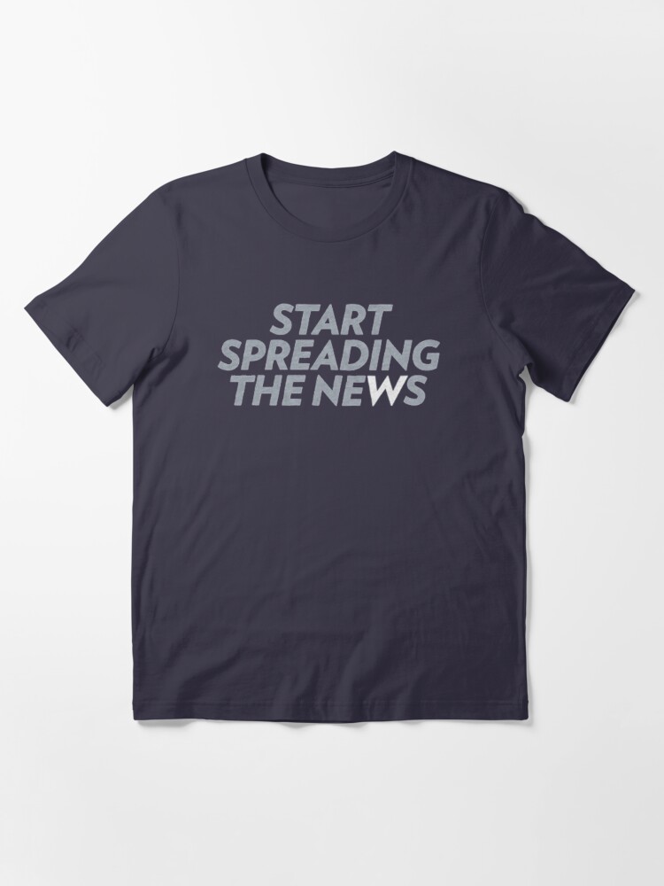 Red Sox Shirt: Start Spreading the News! - Over the Monster