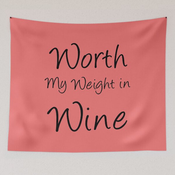 Item preview, Vale mi peso en vino designed and sold by timizar.