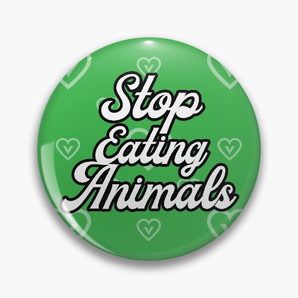 Item preview, Stop Eating Animals designed and sold by glittergoreart.