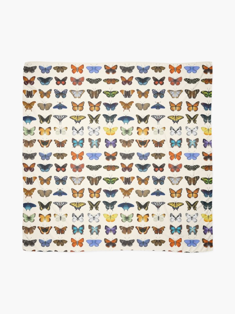 Alternate view of Butterflies of North America Scarf