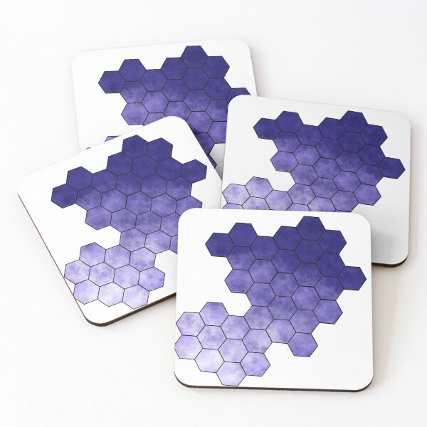 Item preview, Tie Dye Blue Honeycomb designed and sold by Sunflower-Farms.