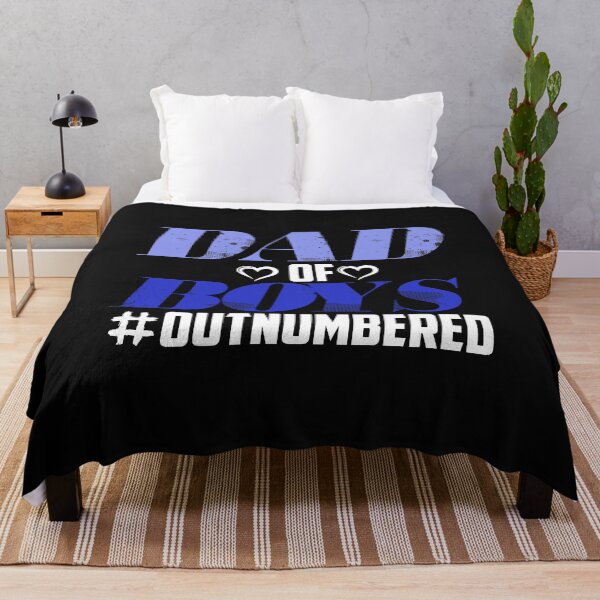 Item preview, Dad Of Boys Outnumbered:: Funny Humorous Sayings For Father's Day Gifts Idea designed and sold by cutitoutsir.