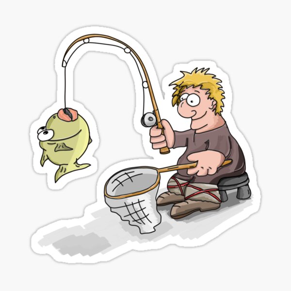 Catch Of The Day Sticker By Rl Designs Redbubble 