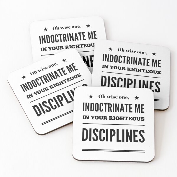 Item preview, Oh Wise One, Indoctrinate Me In Your Righteous Disciplines designed and sold by OfferHeat.