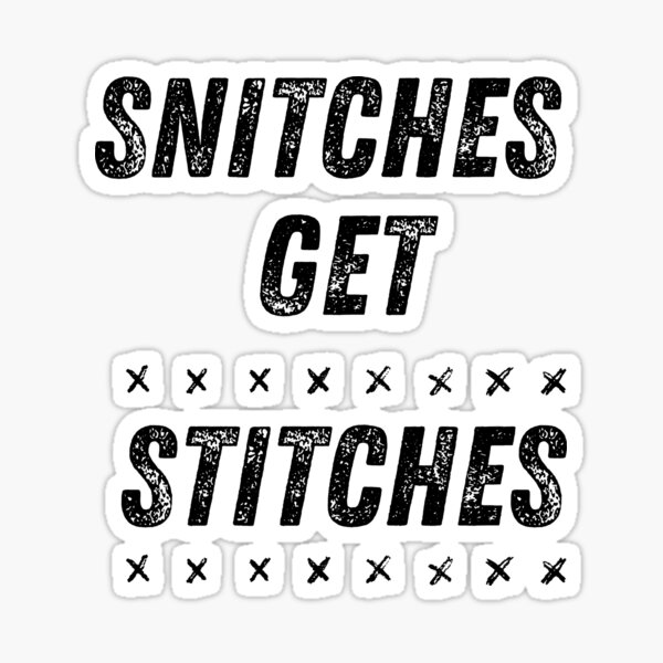 Snitches Get Stitches Gifts & Merchandise Redbubble