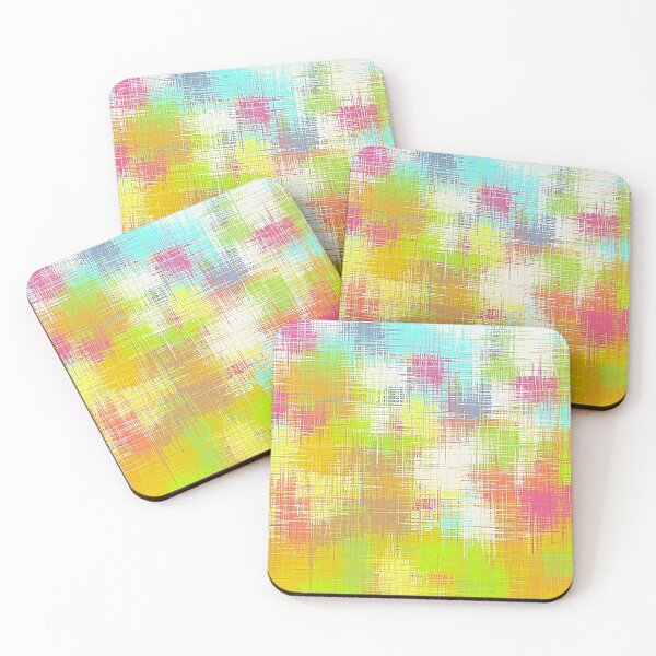 Item preview, green yellow pink and blue painting abstract background designed and sold by Mrvell.