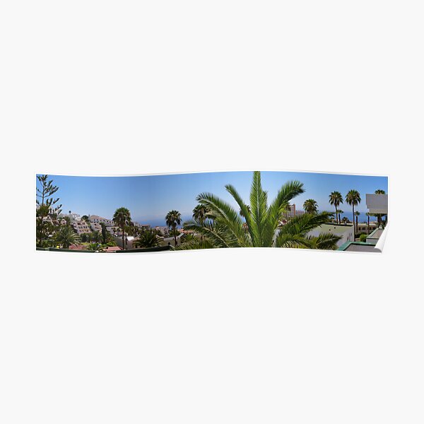 Panorama of Los Gigantes Poster