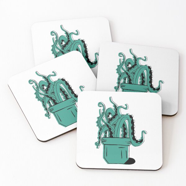 Item preview, tentacle ink art designed and sold by Ilustra Club.