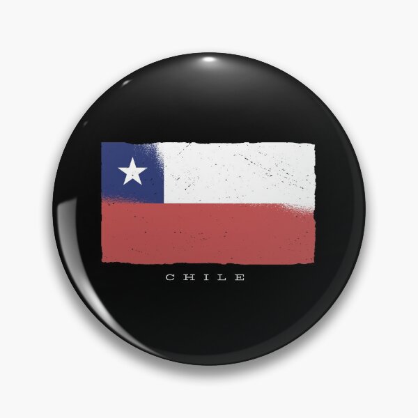 Item preview, CHILE GRUNGE FLAG T-SHIRT TEE GIFT PRESENT BIRTHDAY CHRISTMAS designed and sold by Timcito.