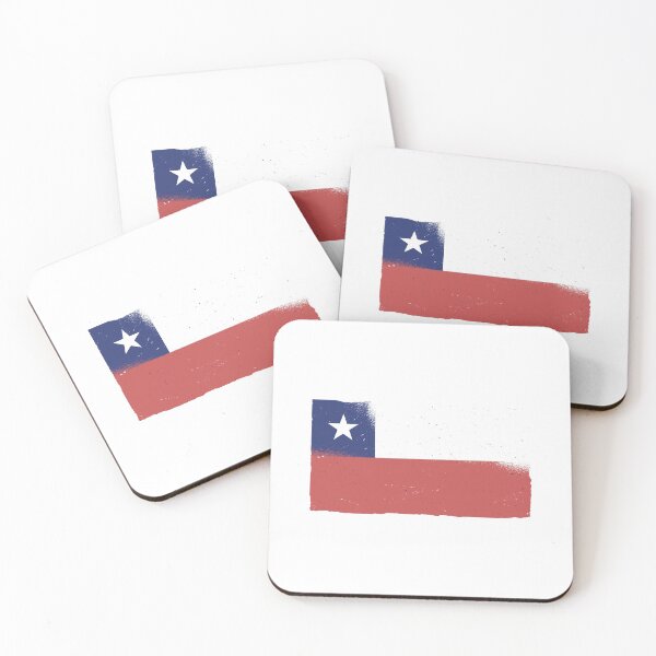 Item preview, CHILE GRUNGE FLAG T-SHIRT TEE GIFT PRESENT BIRTHDAY CHRISTMAS designed and sold by Timcito.