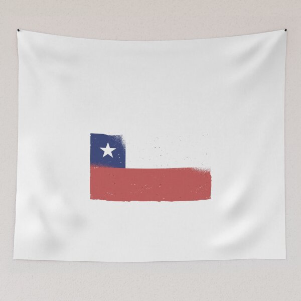 Item preview, CHILE GRUNGE FLAG T-SHIRT TEE GIFT PRESENT BIRTHDAY CHRISTMAS designed and sold by Timcito.
